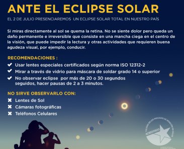 Pasteur te cuida ante el eclipse solar | Clínica Oftalmológica Pasteur